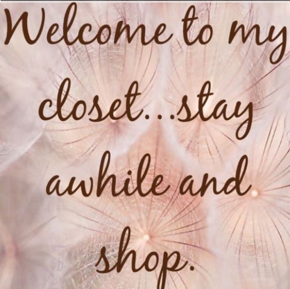 Welcome to my closet